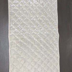 Pottery Barn Ivory Velvet King Sham